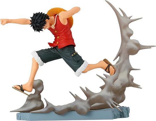 Banpresto - One Piece - Monkey D. Luffy, Bandai Spirits Senkozekkei Figure - Figurio