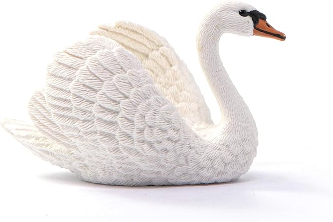 Schleich Farm World, Realisitc Farm Animals for Boys and Girls, Bird Toys, Swan Toy Figurine, Ages 3+ - Figurio