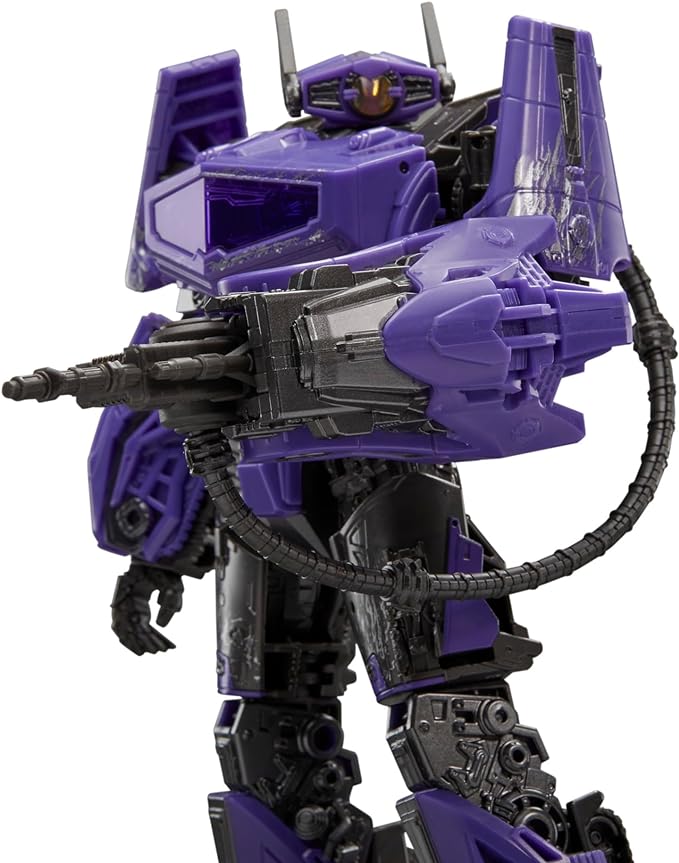 Transformers Toys Studio Series Voyager Bumblebee 110 Shockwave, 6.5-inch Converting Action Figure, 8+ - Figurio