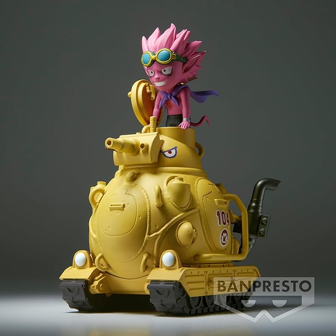 Banpresto - Sand Land - Sand Land Royal Army Tank Corps No. 104, Bandai Spirits Mega World Collectable Figure - Figurio