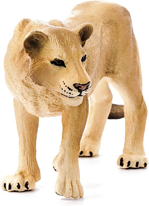 Schleich Wild Life Realistic Lioness Figurine - Authentic and Highly Detailed Wild Animal Toy, Durable for Education and Fun Play for Kids, Perfect for Boys and Girls, Ages 3+ - Figurio