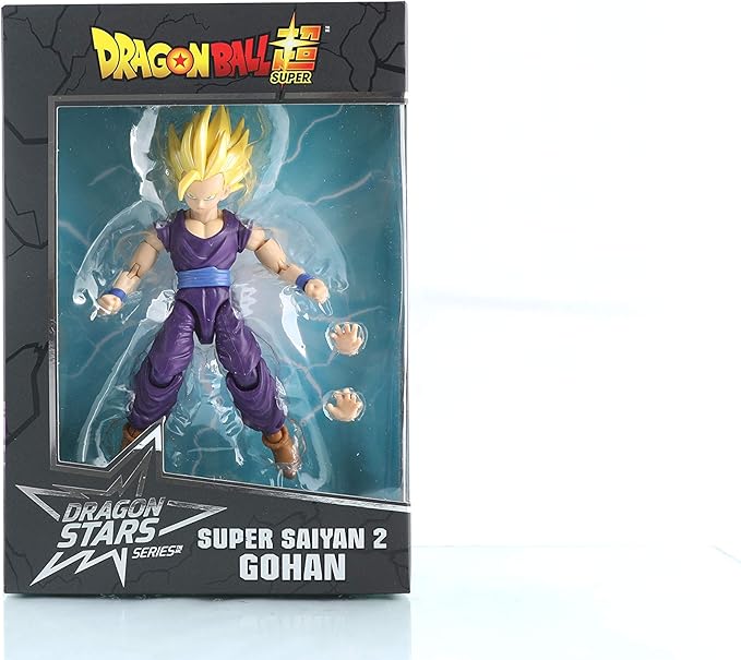 Dragon Ball Super - Dragon Stars - Super Saiyan 2 Gohan, 6.5" Action Figure - Figurio