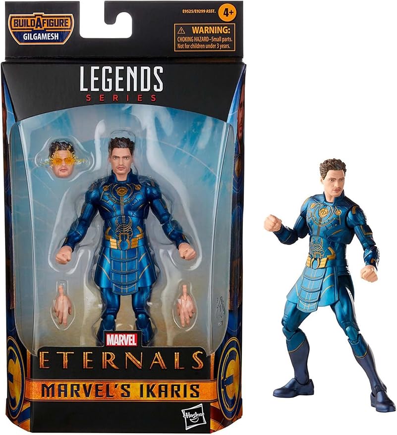 Hasbro Marvel Legends Series The Eternals 6-Inch Action Figure Toy Ikaris,Includes 3 Accessories,Ages 4 and Up - Figurio