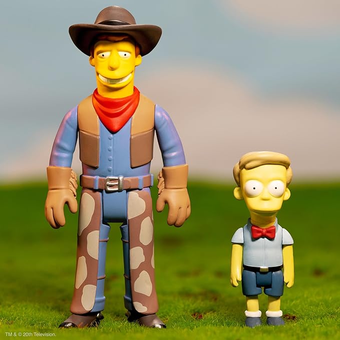 Super7 The Simpsons Troy McClure (Meat and You: Partners in Freedom) - 3.75" The Simpsons Action Figure Classic TV Show Collectibles and Retro Toys - Figurio