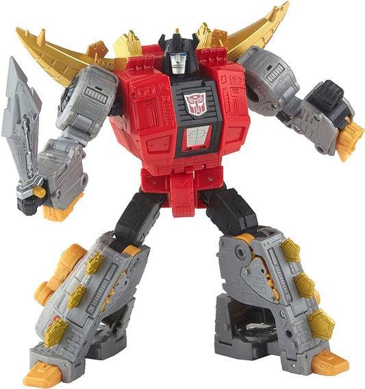 Transformers Toys Studio Series Leader Class 86-19 Dinobot Snarl Toy, 8.5-inch, Action Figure for Boys and Girls Ages 8 and Up - Figurio