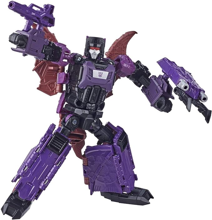 Transformers 2021 Modern Figure in Retro Packaging Decepticon Headmaster Mindwipe with Vorath - Figurio