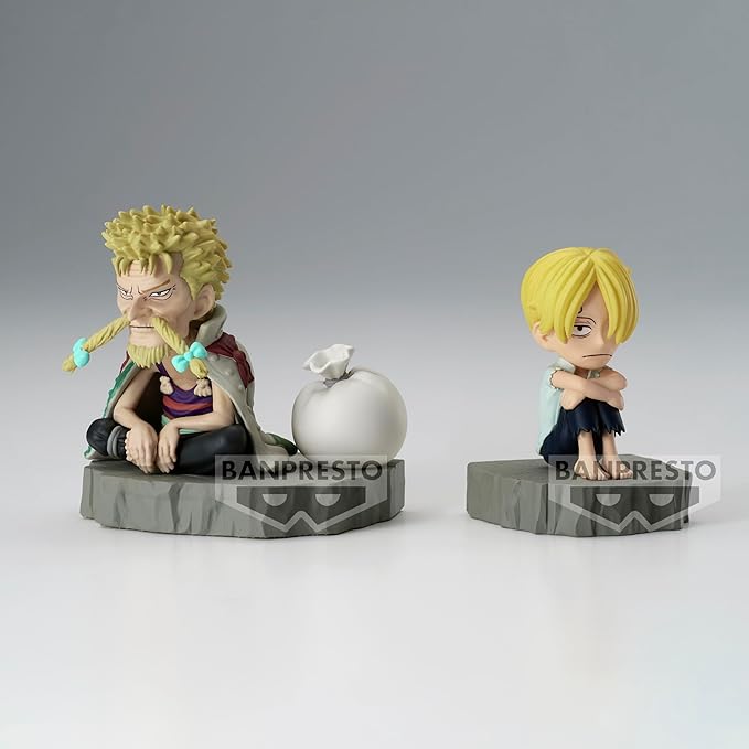 Banpresto - One Piece - Log Stories - Sanji & Zeff, Bandai Spirits World Collectable Figure - Figurio