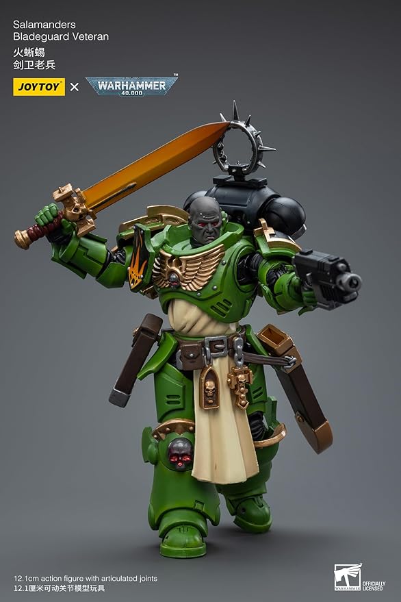 JOYTOY Salamanders Bladeguard Veteran - Figurio