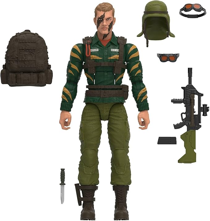 Hasbro Joe Classified Series G.I. Figure - 6" Figure and Accessories - Tiger Force Dusty - F7731 - Figurio