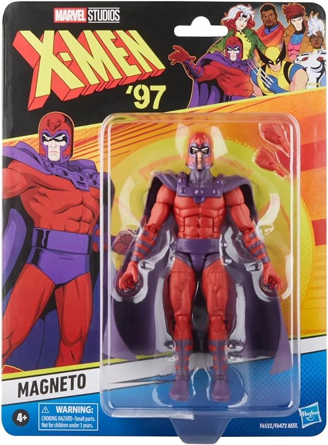 Marvel Legends Series Magneto, X-Men ‘97 Collectible 6-Inch Action Figures - Figurio