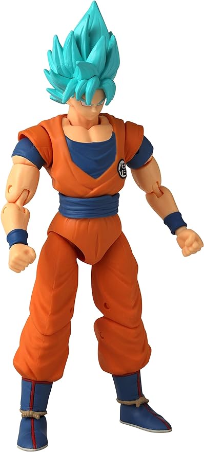 Bandai America - Dragon Ball Super Dragon Stars Super Saiyan Blue Goku, Version 2 - Figurio