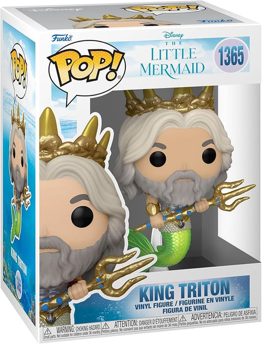 Funko Pop! Disney: The Little Mermaid - King Triton - Figurio