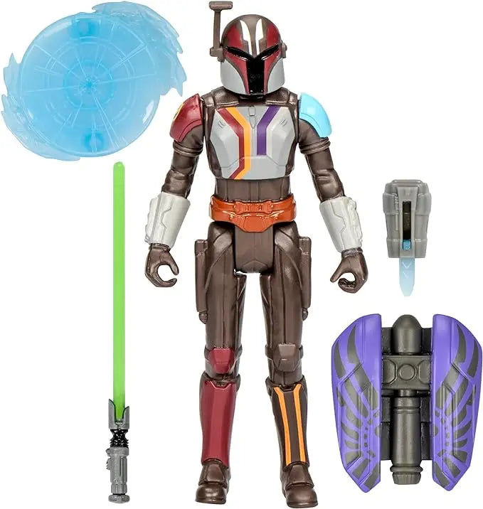 STAR WARS Epic Hero Series Sabine Wren 4-Inch Deluxe Action Figure & 4 Accessories, Toys for 4 Year Old Boys and Girls - Figurio