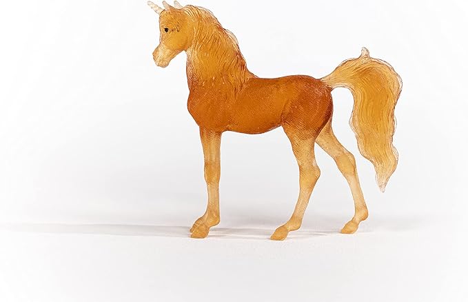 Schleich bayala, Collectible Unicorn Toy Figure for Girls and Boys, Caramel Unicorn Figurine (Dessert Series), Ages 5+ - Figurio