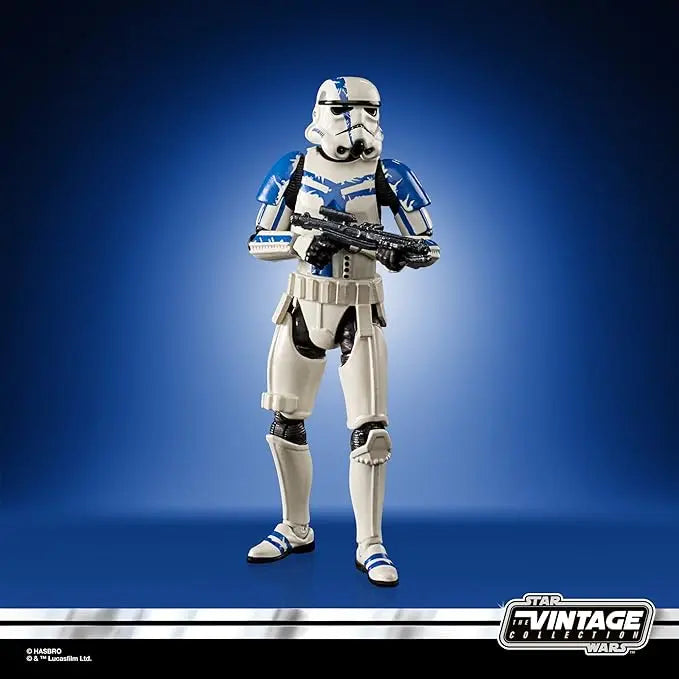 Star Wars The Vintage Collection Gaming Greats Stormtrooper Commander 3 3/4-Inch Action Figure - Figurio