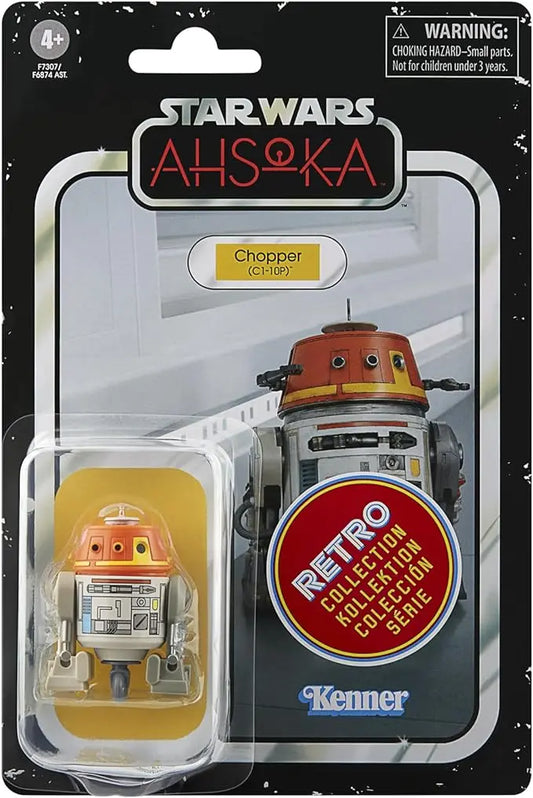 Star Wars - The Retro Collection - Chopper Figure (C1-10P) Ahsoka- 3.75" Action Figures - Figurio