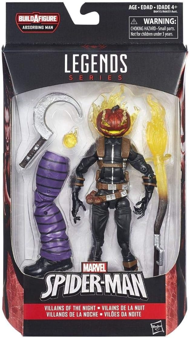 Marvel Legends Series: Villains of the Night: Marvel’s Jack O’Lantern - Figurio