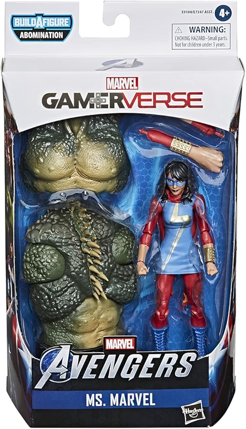 Hasbro Marvel Legends Series Gamerverse 6-inch Collectible Ms. Marvel Action Figure Toy, Ages 4 and Up - Figurio