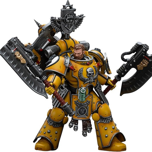 JOYTOY 1/18 Action Figure Warhammer 40,000 Imperial Fists Fafnir Rann 4.96inch Movable Model Collectible Figurine - Figurio