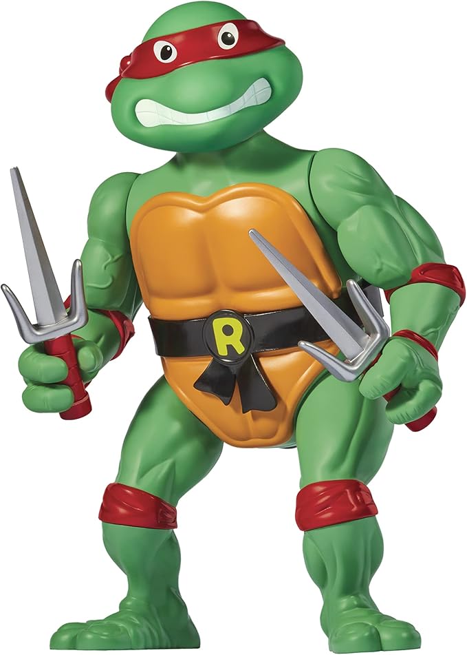 Teenage Mutant Ninja Turtles: 12” Original Classic Raphael Giant Figure by Playmates Toys - Figurio