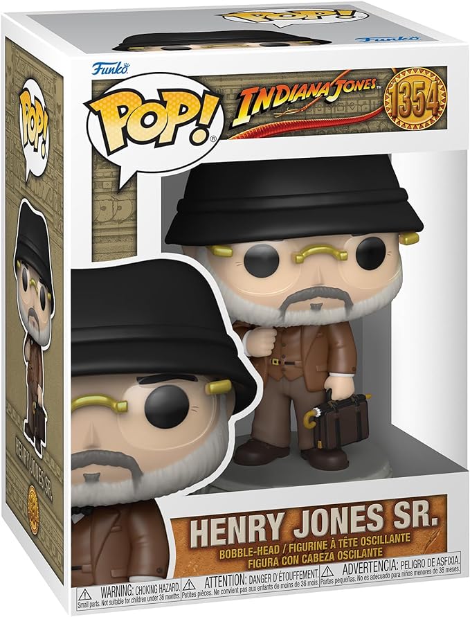 Funko Pop! Movies: Indiana Jones and The Last Crusade - Henry Jones Sr. - Figurio