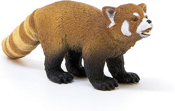 Schleich Wild Life Realistic Red Panda Figurine - Authentic and Highly Detailed Animal Toy, Durable for Education and Fun Play, Perfect for Boys and Girls, Ages 3+ - Figurio