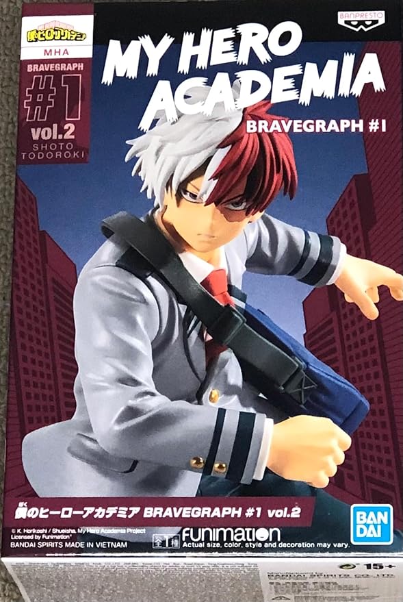 Banpresto - My Hero Academia - Bravegraph 1 - Vol.2 Statue - Figurio