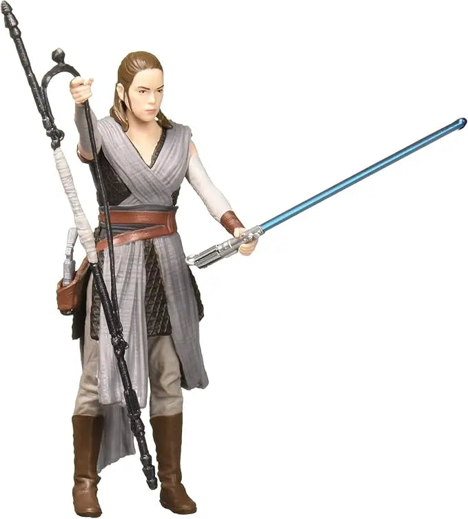 STAR WARS Galaxy of Adventures Rey 3.75-Inch-Scale Figure Toy and Mini Comic - Figurio