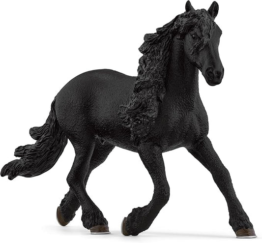 Schleich Horse Club New 2024 Horse Animal Toy Frisian Stallion Horse Toy Figurine - Figurio