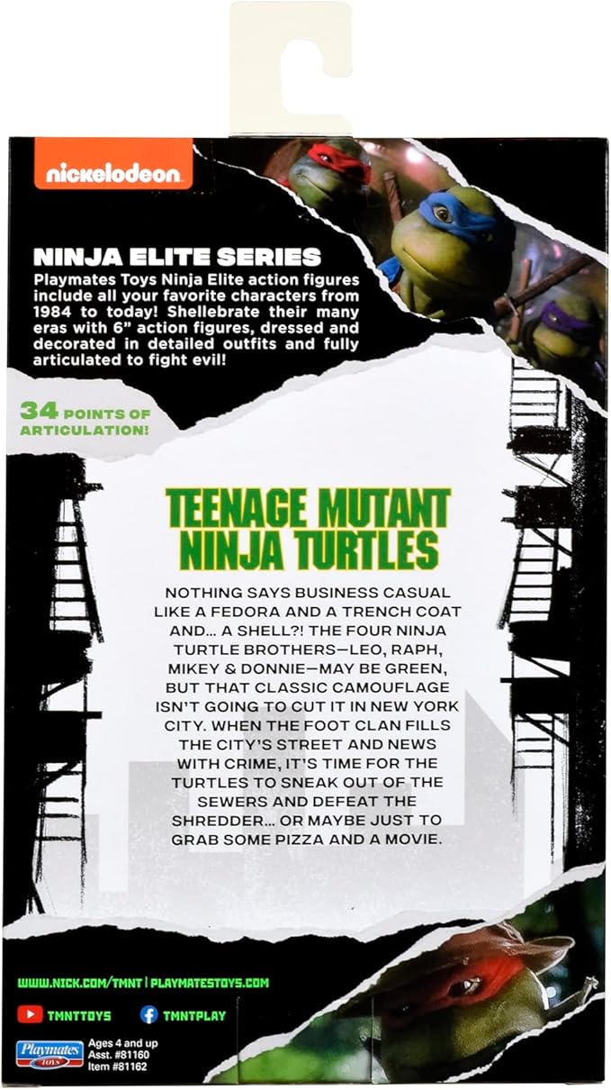 Teenage Mutant Ninja Turtles: Ninja Elite 6" Leonardo in Disguise Figure by Playmates Toys - Figurio