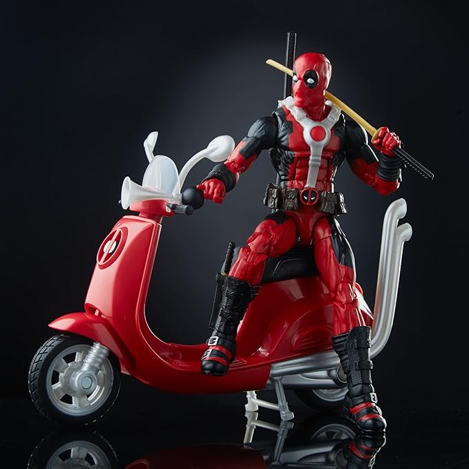 Marvel Legends Series Deadpool Corps Comics Collectible 6 Inch Action Figure & Vehicle, Includes Dogpool & Squirrelpool - Figurio