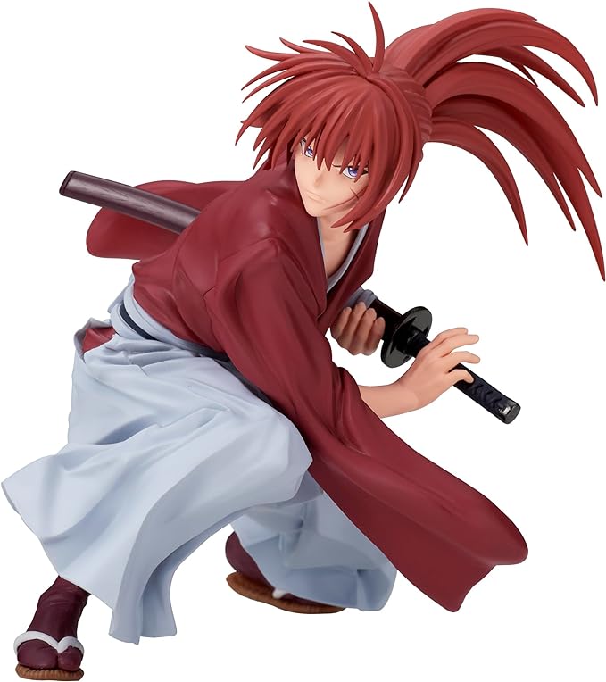 Banpresto - Rurouni Kenshin - Kenshin Himura, Bandai Spirits Vibration Stars Figure - Figurio