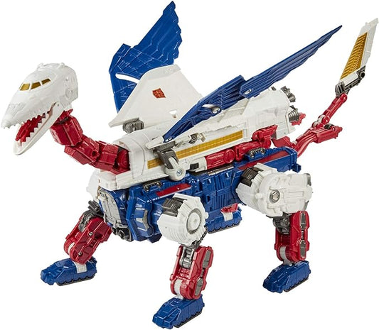 Transformers Toys Generations War for Cybertron: Earthrise Leader WFC-E24 Sky Lynx (5 Modes) Action Figure - Kids Ages 8 and Up, 11-inch - Figurio