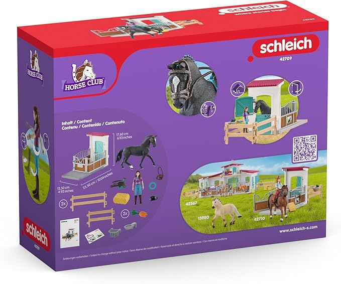 Schleich Horse Box with Lisa & Storm - Figurio