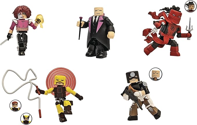 Marvel Daredevil Minimates Deluxe Box Set - Figurio