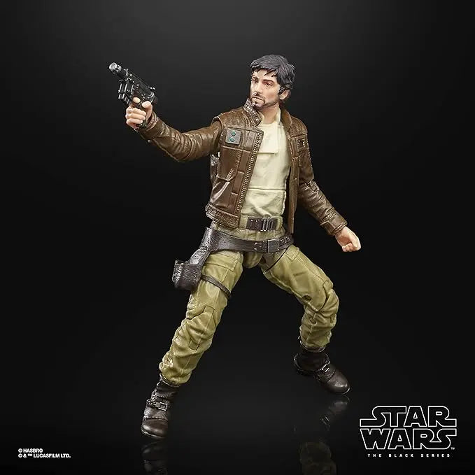 STAR WARS The Black Series Captain Cassian Andor 6-Inch-Scale Rogue One: A Story Collectible Figure, Toys for Kids Ages 4 and Up (Pack of 2) - Figurio