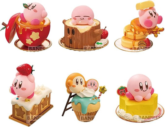 Banpresto - Kirby - Kirby Complete Set (Box of 6), Bandai Spirits Paldolce Collection Figure - Figurio