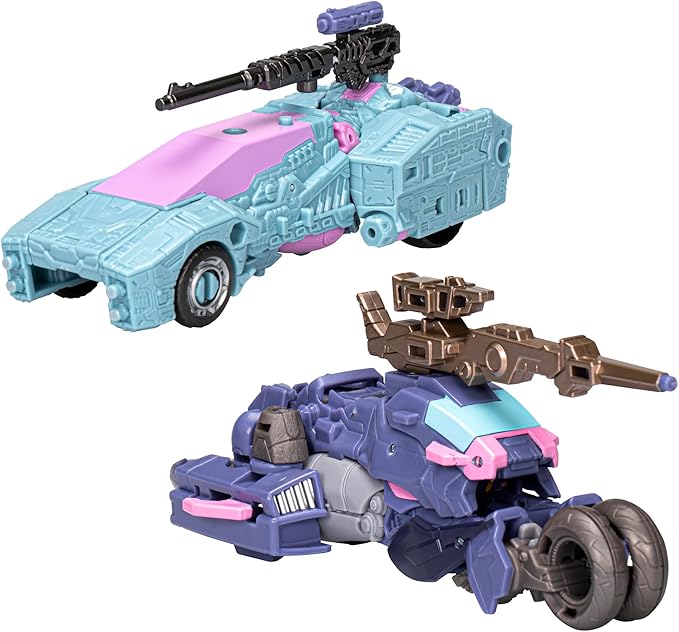 Transformers Toys Legacy Evolution Deluxe Senate Guard Autobot Javelin & Ascenticon Kaskade Deadeye Duel 2-Pack, Action Figures for Boys and Girls Ages 8 and Up (Amazon Exclusive) - Figurio