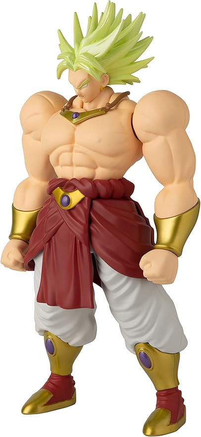 Dragon Ball Super – Super Saiyan Broly Limit Breaker 13” Figure, S1 Super Saiyan Broly, Series 1 (36236) - Figurio