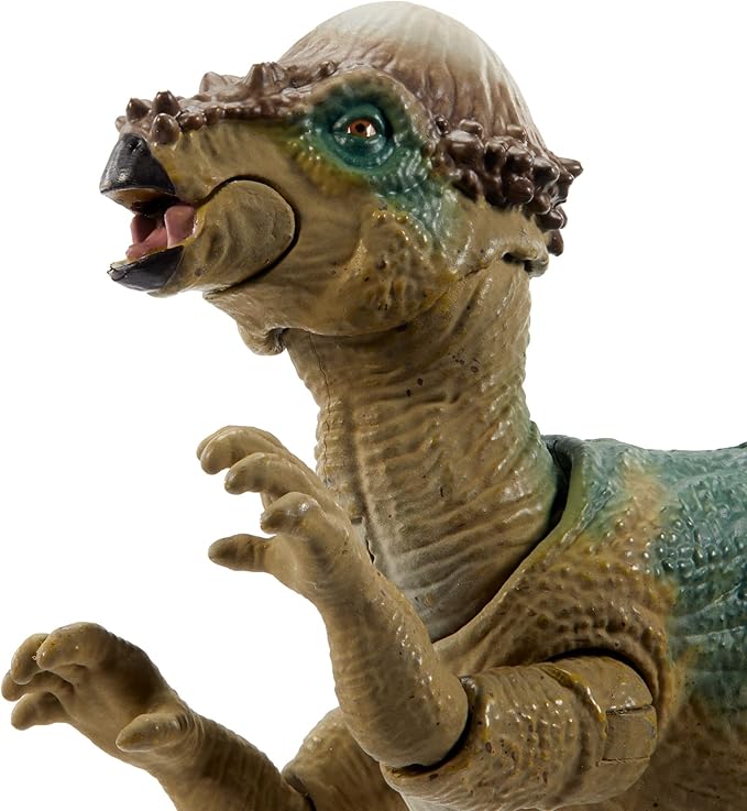 Mattel Jurassic World The Lost World Hammond Collection Dinosaur Action Figure, Pachycephalosaurus with Articulation, 3.75-in Tall - Figurio