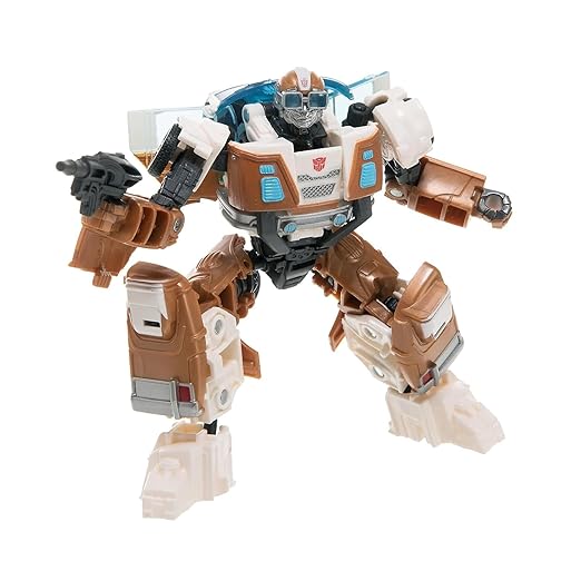 Transformers: Rise of The Beasts Deluxe Class Wheeljack Figure 12.5 cm - Figurio