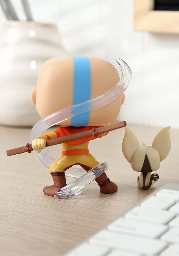 Funko Pop! Animation: Avatar - Aang with Momo - Figurio