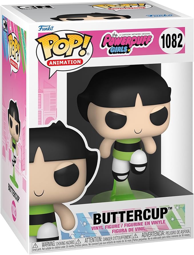 Funko POP Pop! Animation: Powerpuff Girls - Buttercup Multicolor Standard - Figurio