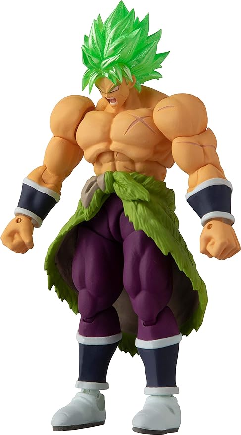 Bandai Namco - Dragon Ball Super - Super Saiyan Broly, Dragon Ball Evolve 5" Action Figure - Figurio