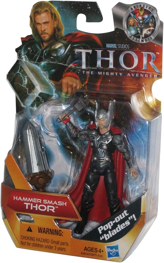 Thor: The Mighty Avenger Action Figure #07 Hammer Smash Thor 3.75 Inch - Figurio