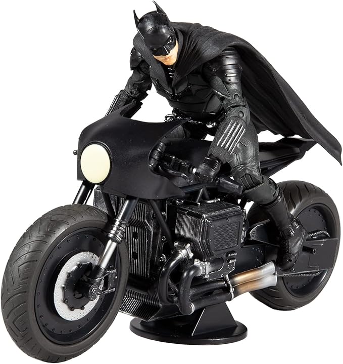 McFarlane Toys DC Batcycle: The Batman (Movie) Action Vehicle - Figurio