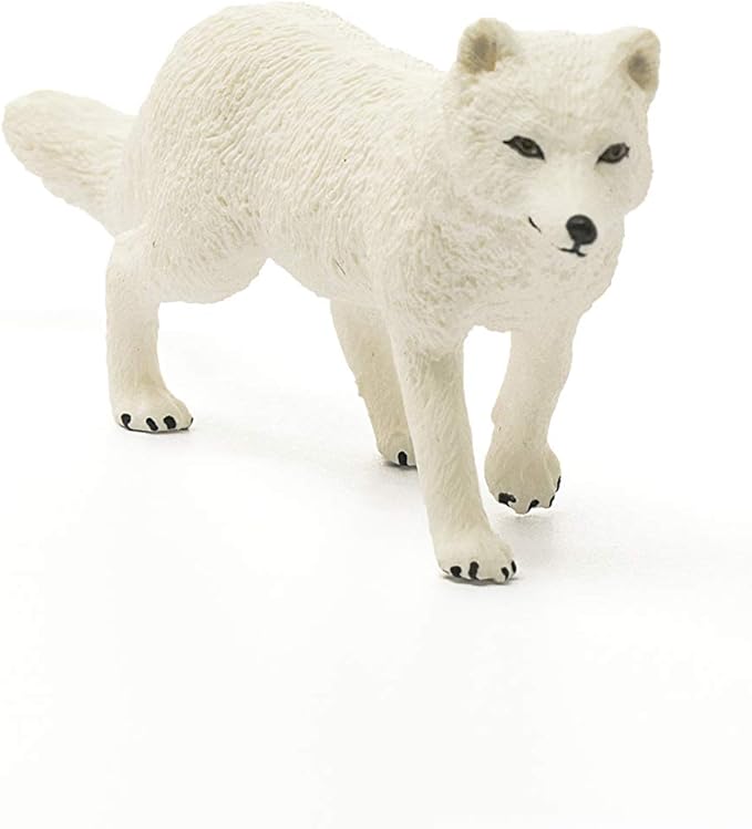 Schleich Wild Life, Animal Figurine, Animal Toys for Boys and Girls 3-8 Years Old, Arctic Fox - Figurio