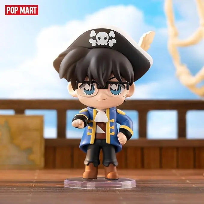 POP MART Detective Conan Case Closed Carnival Series Blind Box Figures, Random Design Mystery Toys for Modern Home Decor, Collectible Toy Set for Desk Accessories, Single Box - Figurio