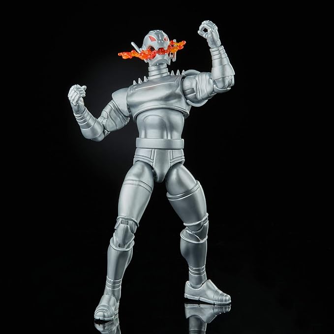 Marvel Hasbro Legends Series 6-inch Ultron Action Figure Toy, Premium Design and Articulation, Includes 5 Accessories and Build-A-Figure Part - Figurio