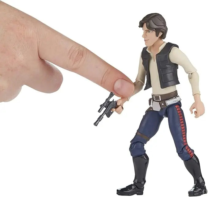 STAR WARS Galaxy of Adventures Han Solo Toy Action Figure - Figurio